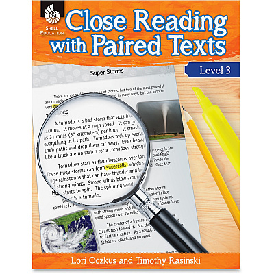 Shell Education Education Close Reading Level 3 Guide Printed Book by Lori Oczkus, M.A, Timothy Rasinski, Ph.D. (51359)