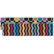 Carson-Dellosa Education Carson-Dellosa Education Colorful Chalkboard Straight Borders (108197)