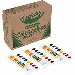 Crayola 8-Color Educational Watercolors Classpack (CYO538101)