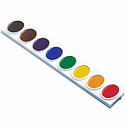 Prang Oval Pan Watercolors Set Refill Tray (DIX08200)