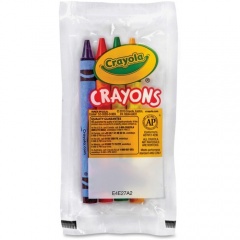 Crayola Set of Four Regular Size Crayons in Pouch (520083)