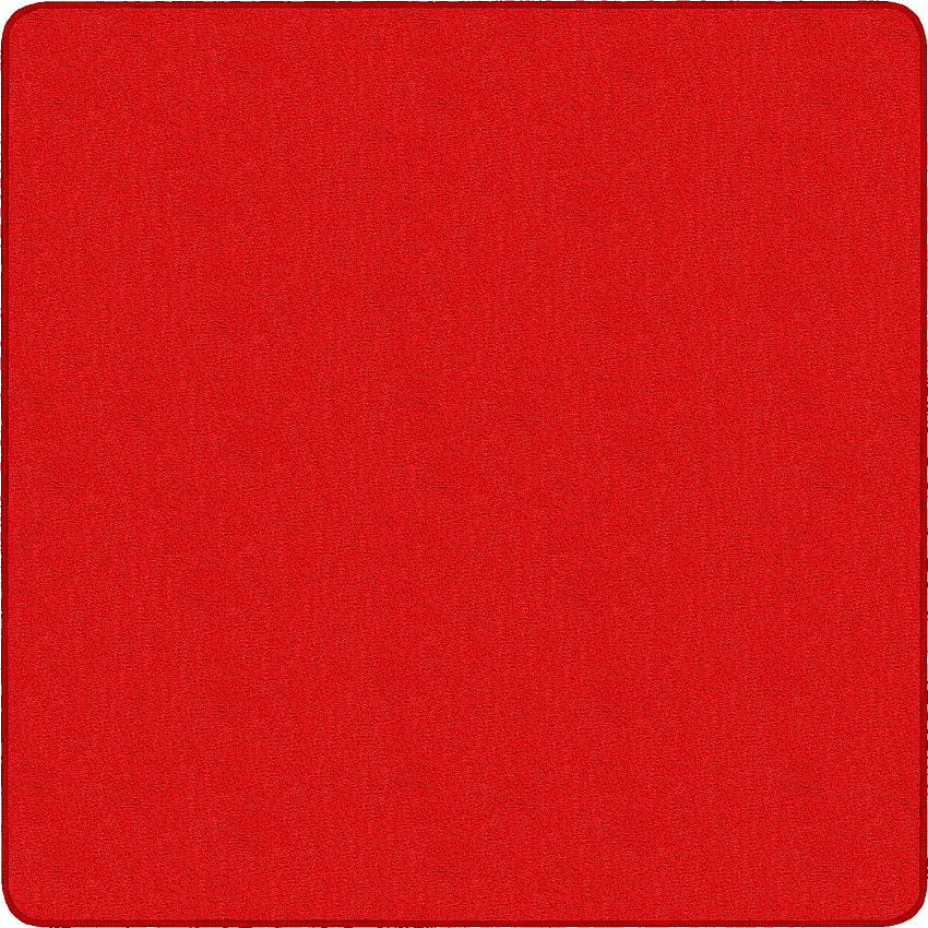 Flagship Carpets Classic Solid Color 6' Square Rug (AS26RR)