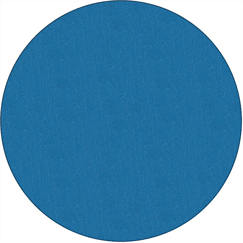 Flagship Carpets Classic Solid Color 6' Round Rug (AS27BB)
