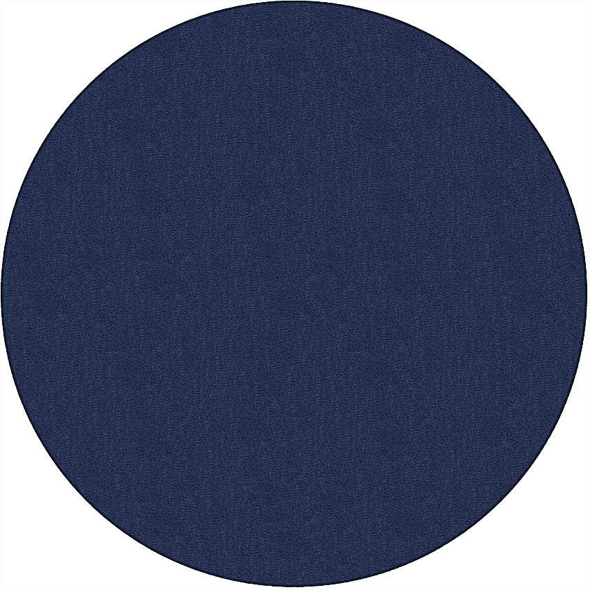 Flagship Carpets Classic Solid Color 6' Round Rug (AS27NY)