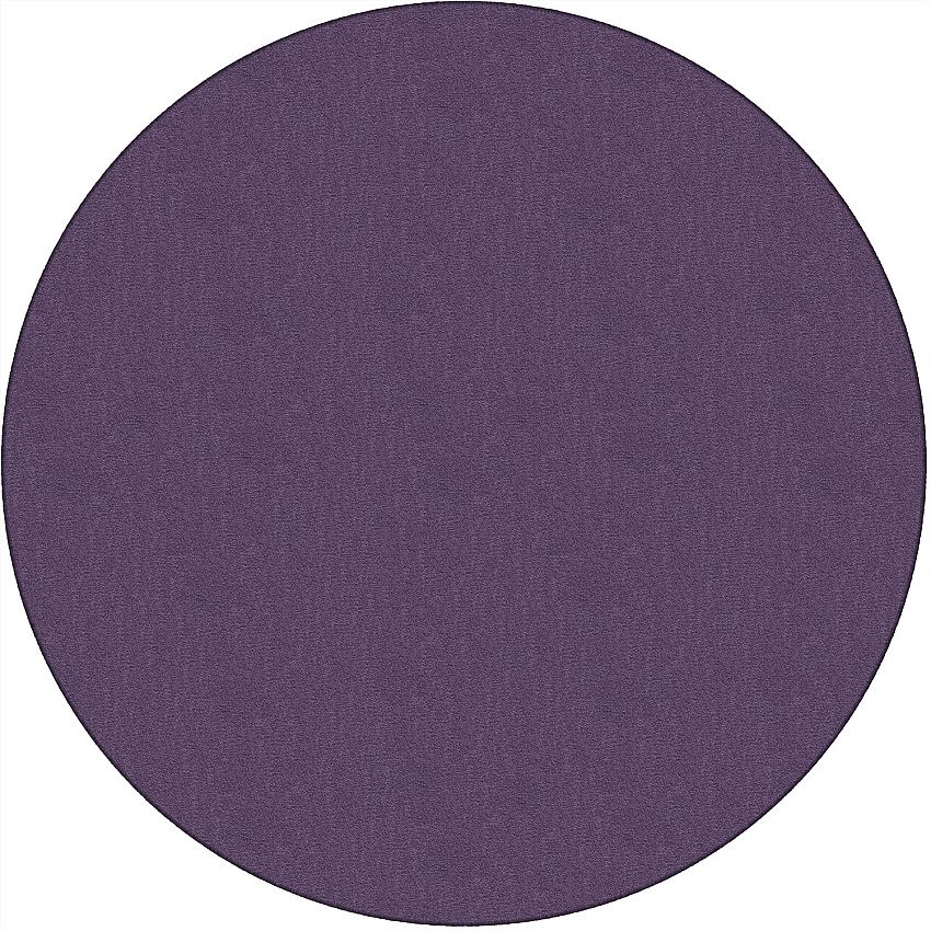 Flagship Carpets Classic Solid Color 6' Round Rug (AS27PP)