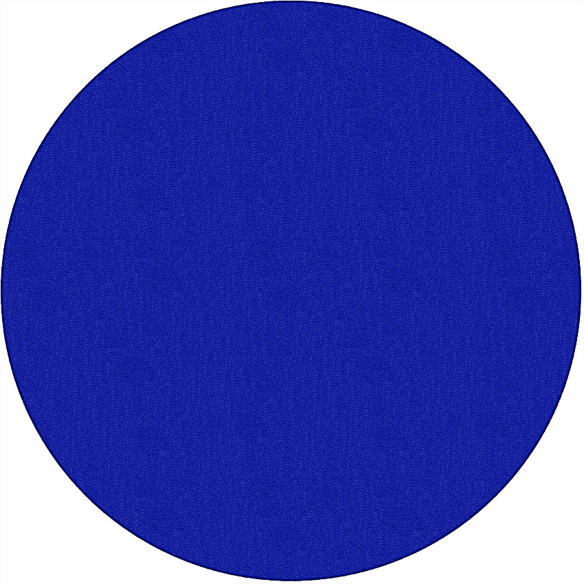 Flagship Carpets Classic Solid Color 6' Round Rug (AS27RB)