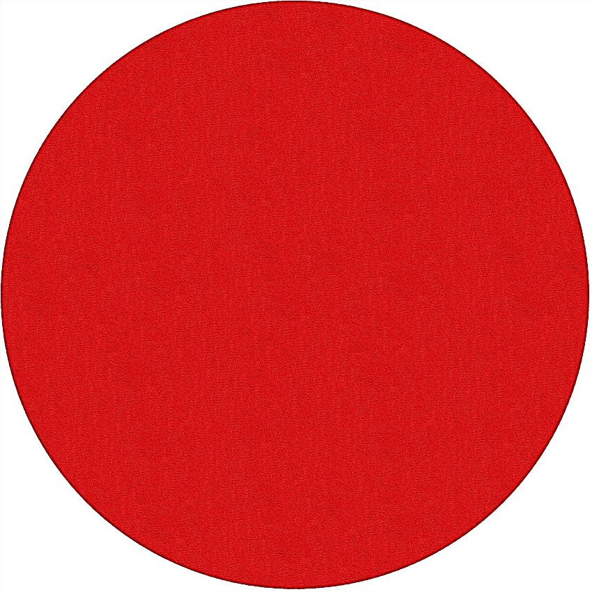 Flagship Carpets Classic Solid Color 6' Round Rug (AS27RR)