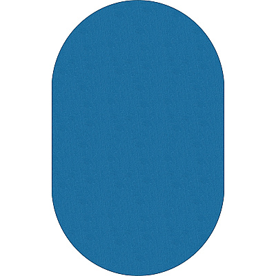 Flagship Carpets Classic Solid Color 12' Oval Rug (AS45BB)