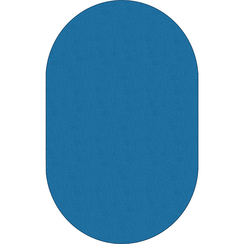 Flagship Carpets Classic Solid Color 12' Oval Rug (AS45BB)