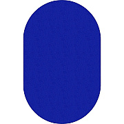 Flagship Carpets Classic Solid Color 12' Oval Rug (AS45RB)