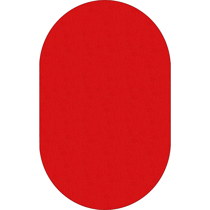 Flagship Carpets Classic Solid Color 12' Oval Rug (AS45RR)