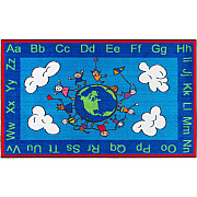 Flagship Carpets Easy Care Happy World Rug (CE18928W)