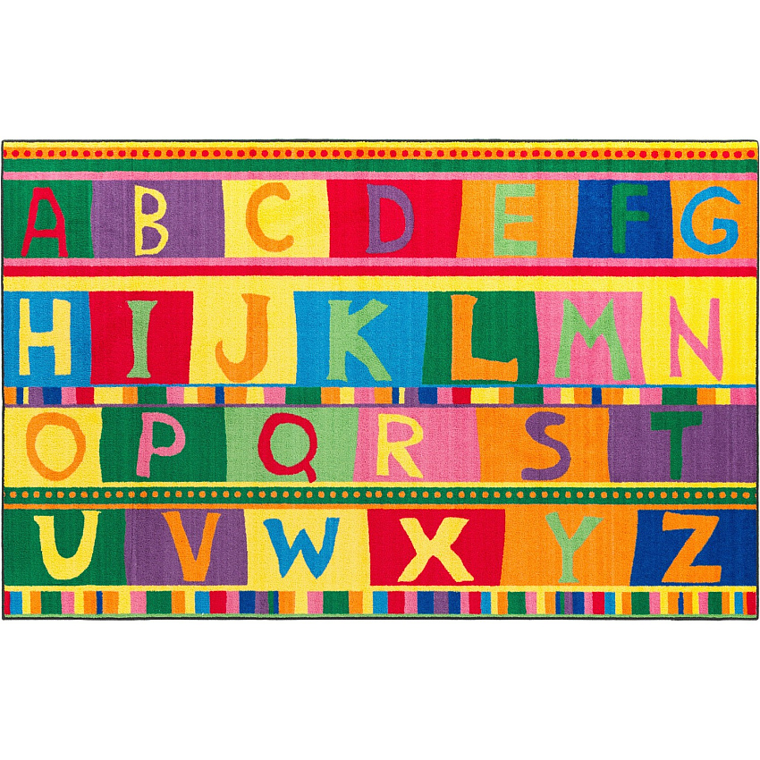 Flagship Carpets Easy Care ABC Tapestry Rug (CE19222W)