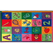Flagship Carpets Easy Care Primary Pictures Rug (CE19428W)