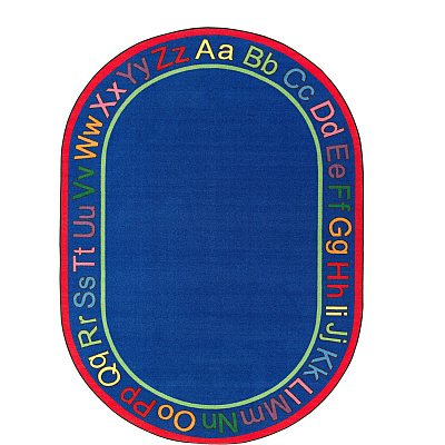 Flagship Carpets Know Your ABCs Oval Rug (FE11045A)