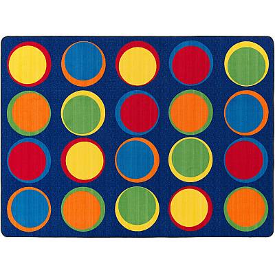 Flagship Carpets Cheerful Sitting Spots Rectangular Rug (FE30632A)