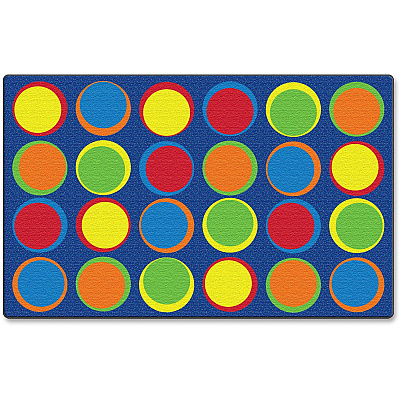 Flagship Carpets Cheerful Sitting Spots Rectangular Rug (FE30644A)