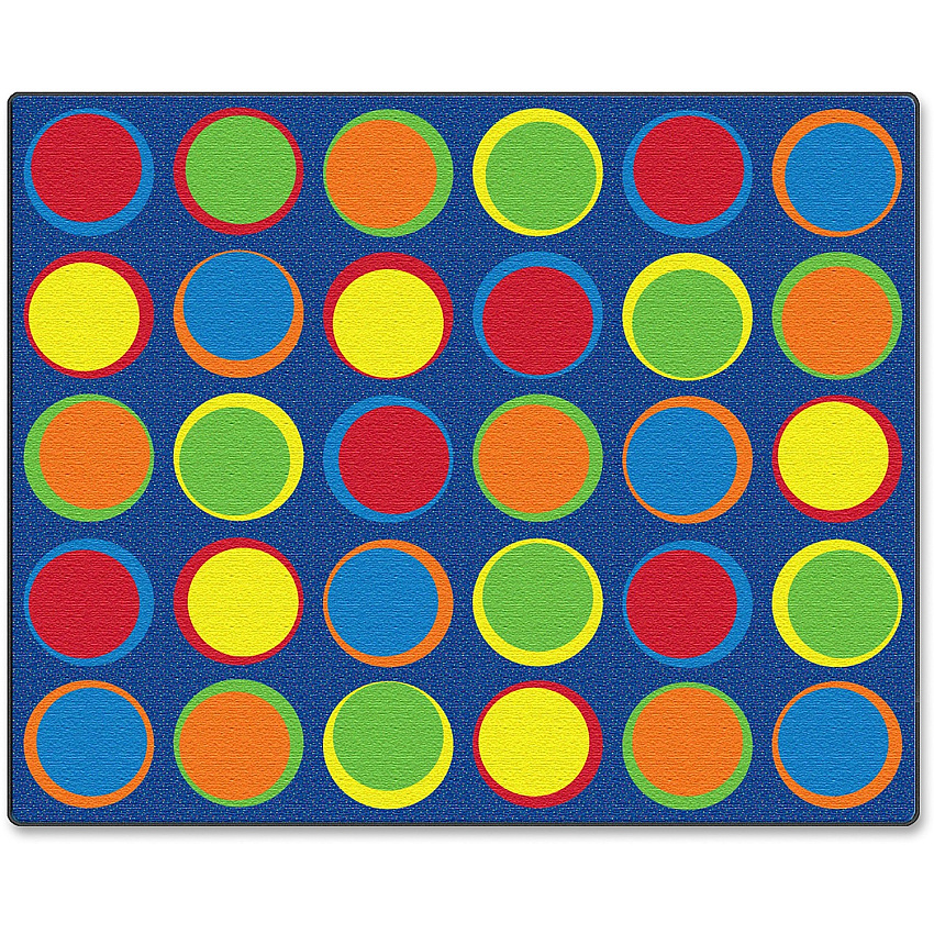 Flagship Carpets Cheerful Sitting Spots Rectangular Rug (FE30658A)