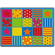 Flagship Carpets Silly Seating Classroom Rug (FE33132A)