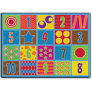 Flagship Carpets Counting Fun 20-seat Rug (FE33632A)