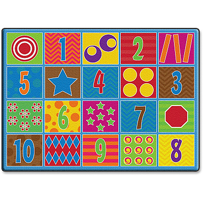 Flagship Carpets Counting Fun 20-seat Rug (FE33632A)