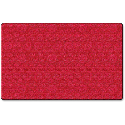 Flagship Carpets Solid Color Swirl Rug (FE39032A)