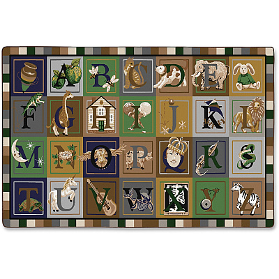 Flagship Carpets Tranquility Colors ABC Blocks Rug (FM17332A)