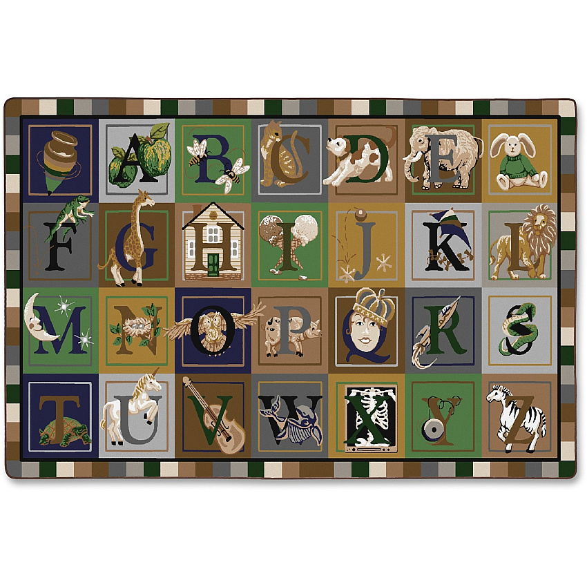 Flagship Carpets Tranquility Colors ABC Blocks Rug (FM17332A)