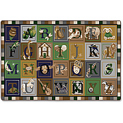 Flagship Carpets Tranquility Colors ABC Blocks Rug (FM17344A)
