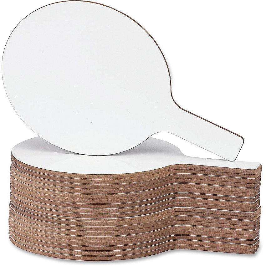 Flipside Round 12" Dry Erase Answer Paddle (FLP24032)