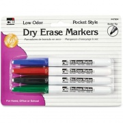 CLI Low Odor Dry Erase Markers (47804)