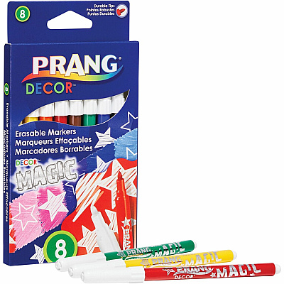 Prang Decor Magic Erasable Markers (DIX74108)