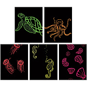 Creativity Street Now You See It! Etch Fluorscnt Brd (PAC4622)
