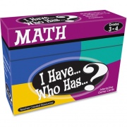 Teacher Created Resources 3&4 I Have Who Has Math Game (7819)