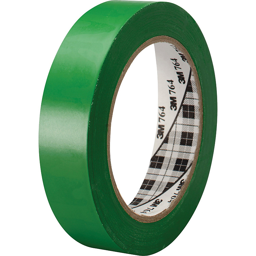 3M General-Purpose Vinyl Tape 764 (MMM764136GRN)