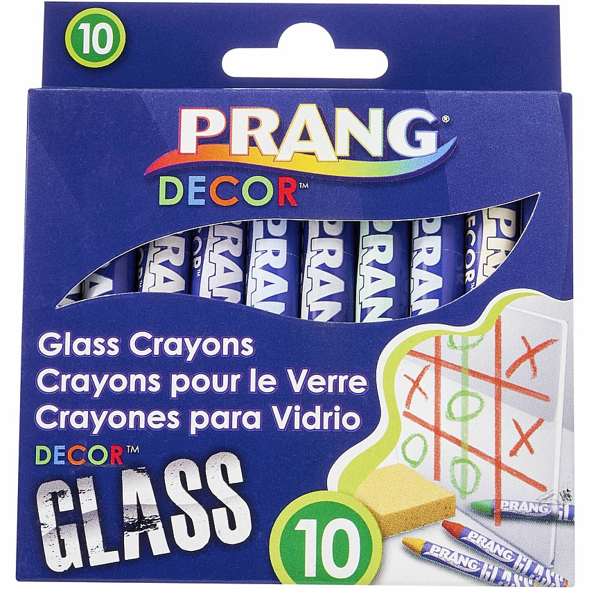 Prang Decor Glass Crayons (DIX74010)