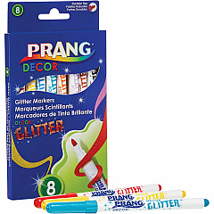 Prang Decor Glitter Markers (DIX74008)