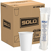 Solo 10 oz Paper Hot Cups (SCC370W2050)