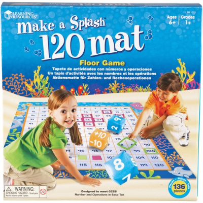 Learning Resources Make A Splash 120 Mat Floor Game (1772)