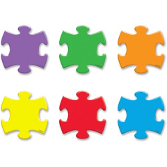 TREND Mini Accents Puzzle Pieces Variety Pack (10805)