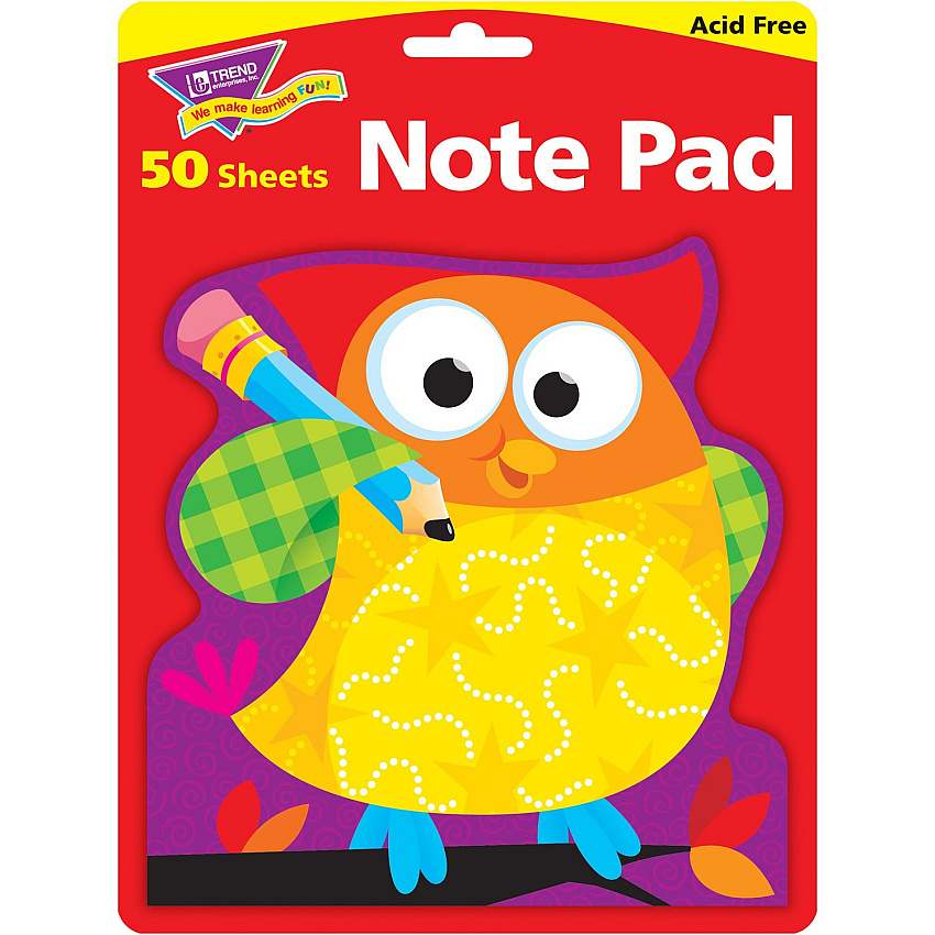 TREND Owl-Stars Shaped Note Pads (TEP72076)