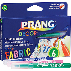 Prang Decor Fabric Markers (DIX74106)