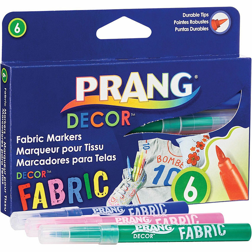 Prang Decor Fabric Markers (DIX74106)