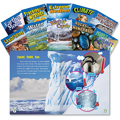 Shell Education 2&3 Grade Earth and Science Books Printed Book (23422)