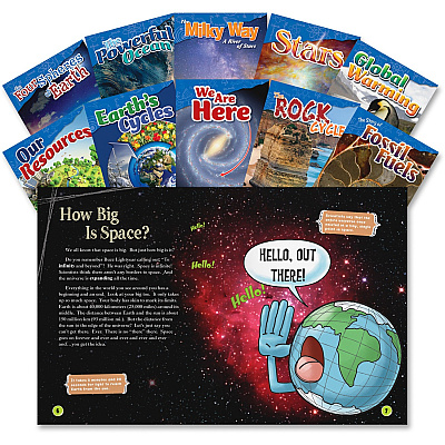 Shell Education 4&5 Grade Earth and Science Books Printed Book (23423)