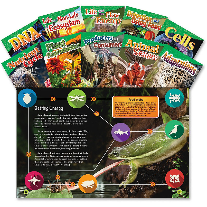 Shell Education Education 4&5 Grade Life Science Books Printed Book (23426)