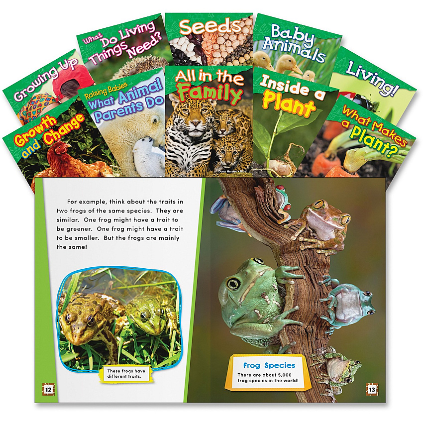 Shell Education K & 1st Grade Life Science Books Printed Book (23427)