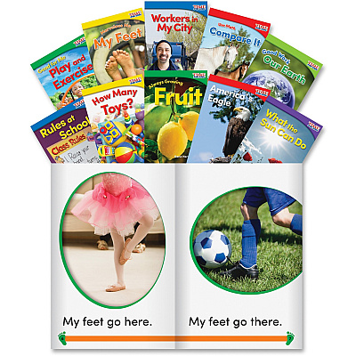 Shell Education Grade K Time for Kids Book Set 2 Printed Book (24705)