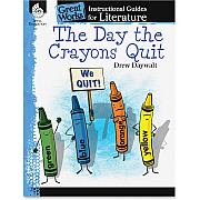 Shell Education The Day the Crayons Quit Instructional Guide Printed Book by Drew Daywalt (40015)