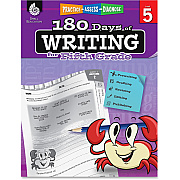 Shell Education 5th Grade 180 Days of Writing Book Printed Book (51528)